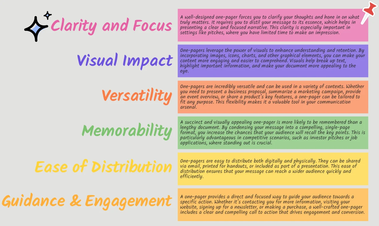 One-Pager