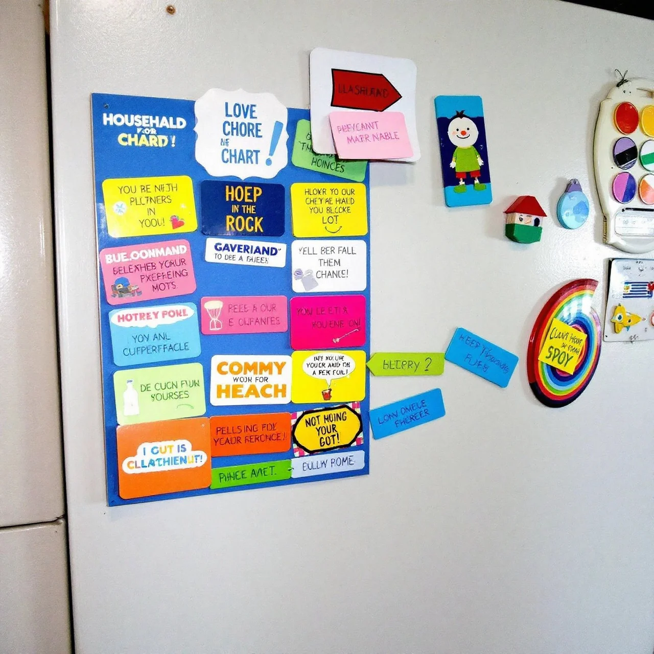 magnetic chore chart for adults