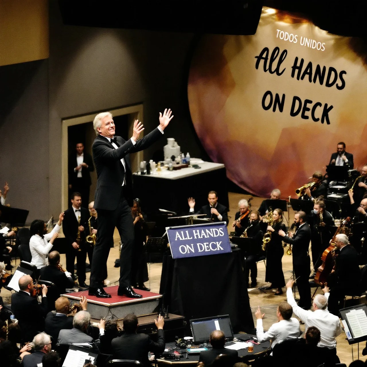All hands meeting