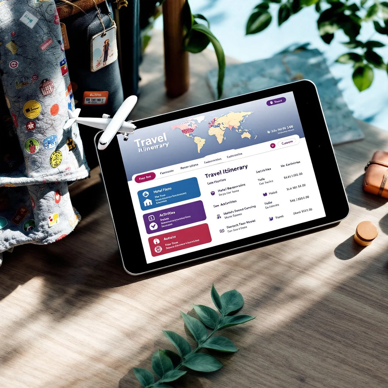 itinerary templates