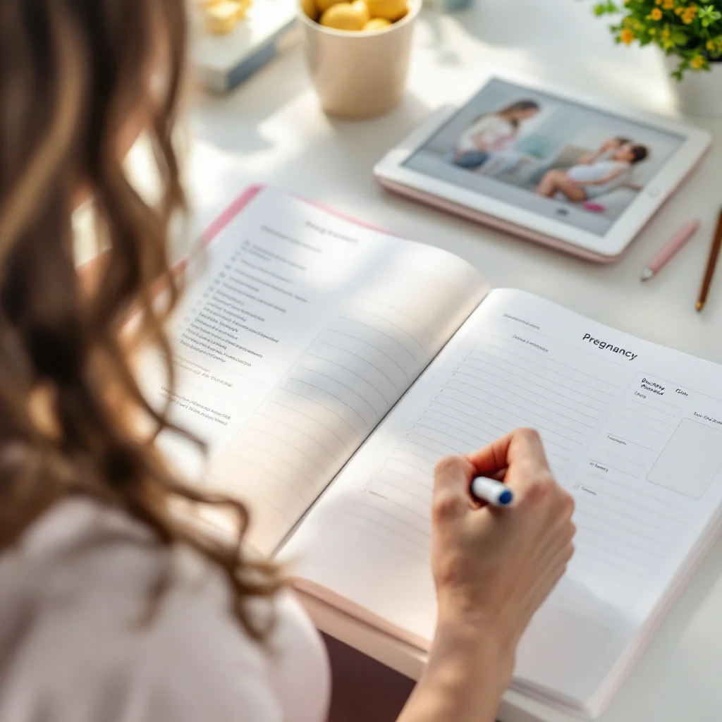 Pregnancy Planner Note