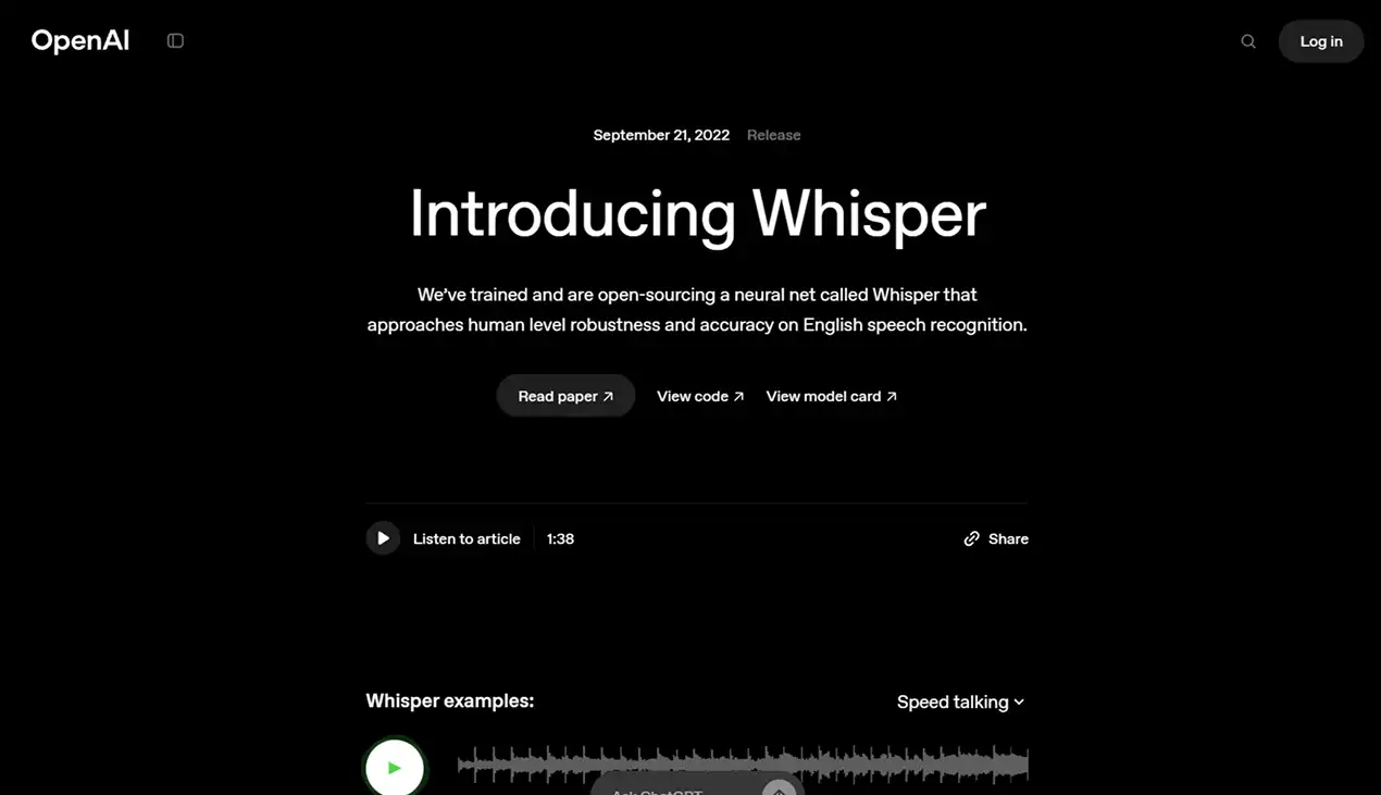 Whisper