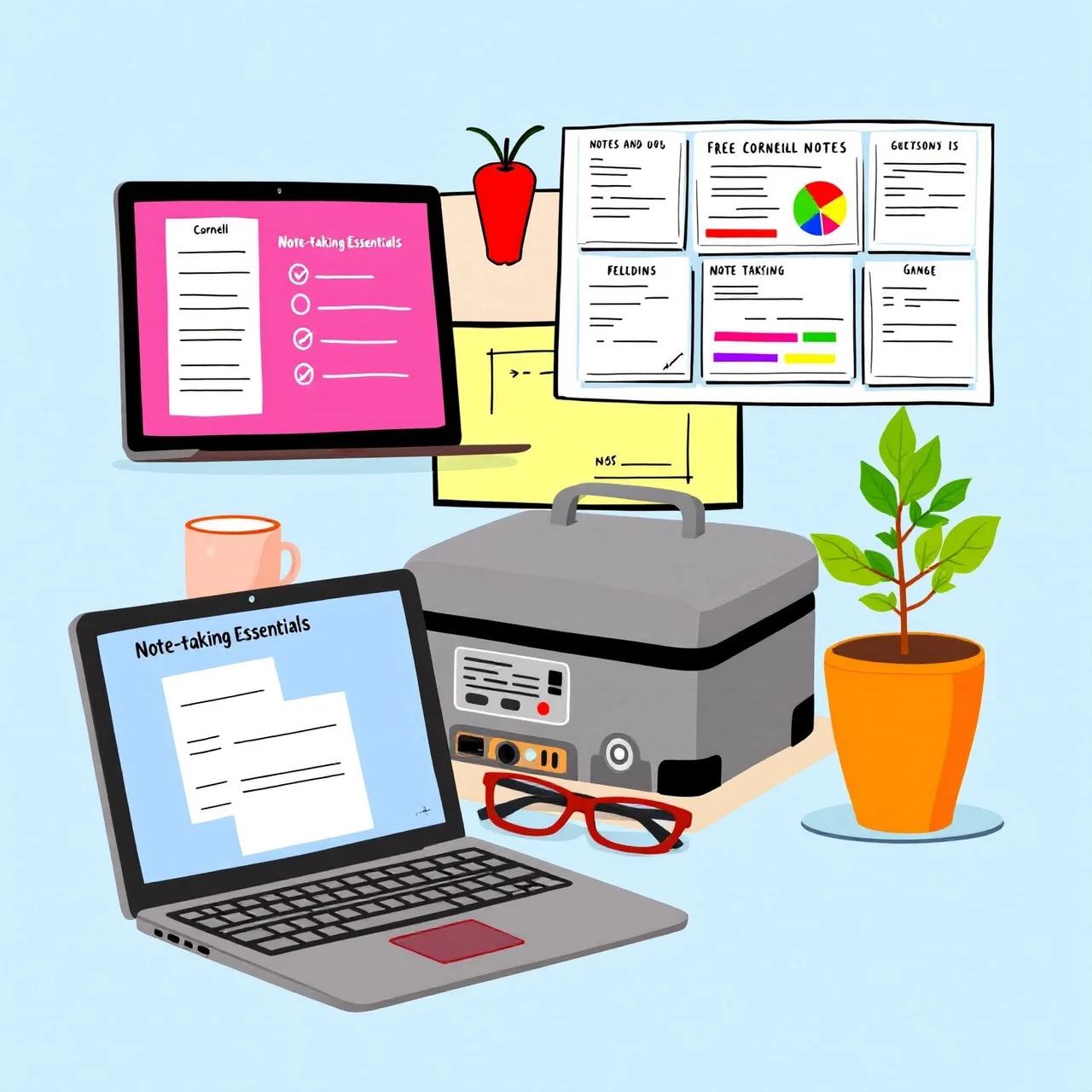 cornell notes template free download