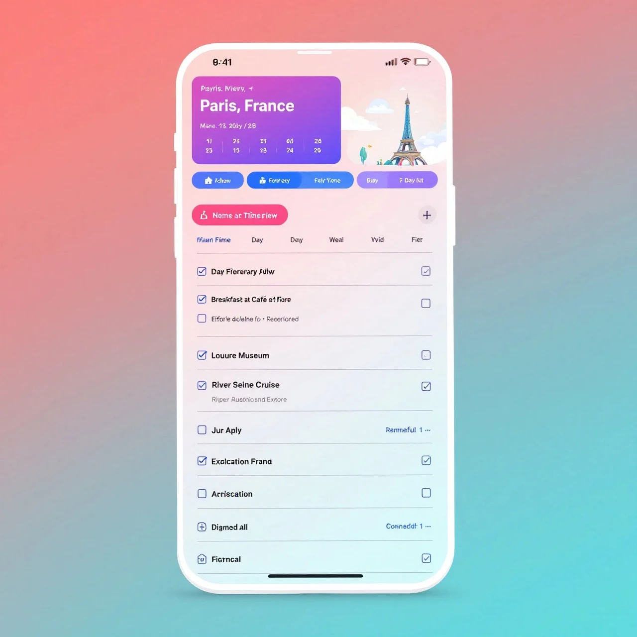 travel planning