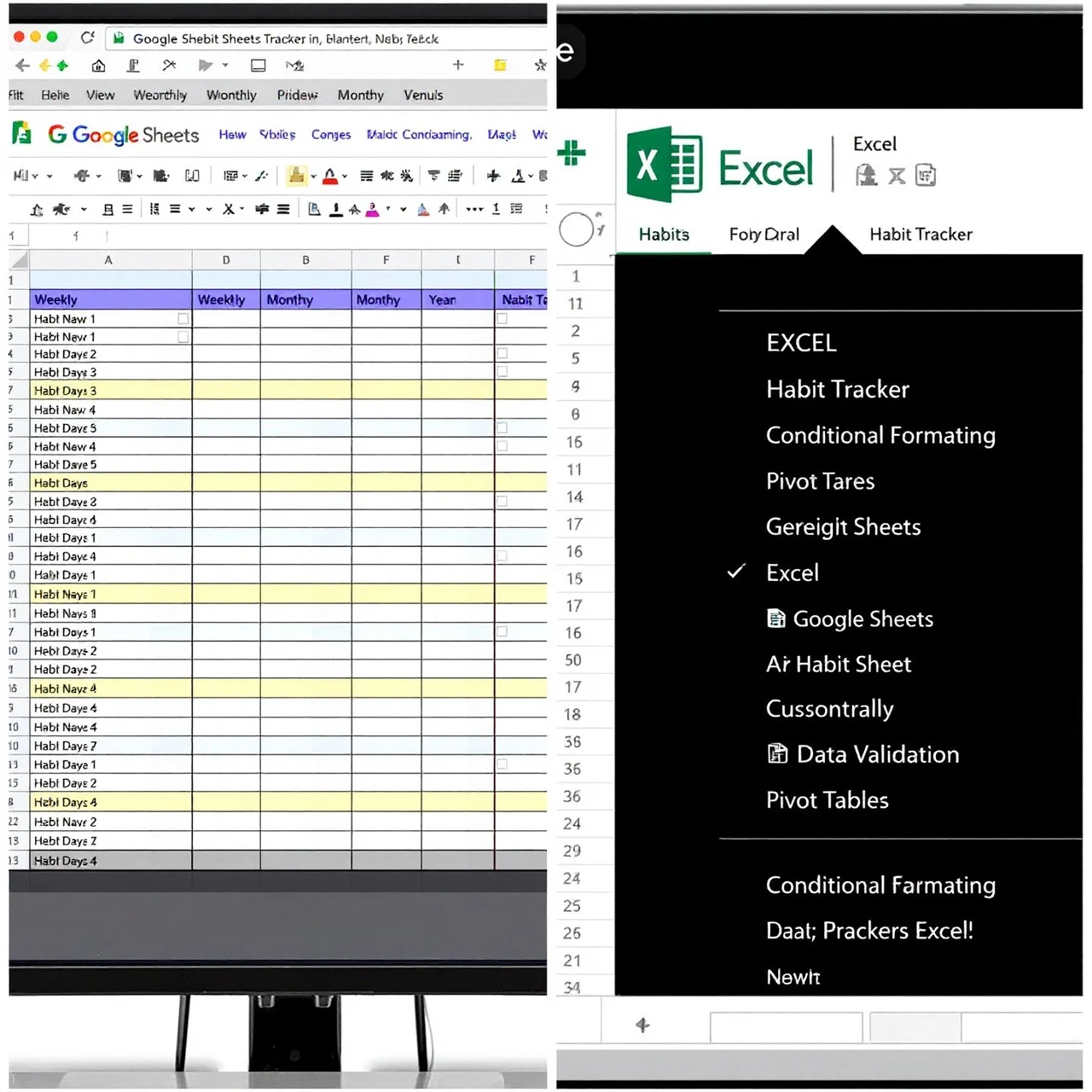 Google Sheets for Habit Tracking