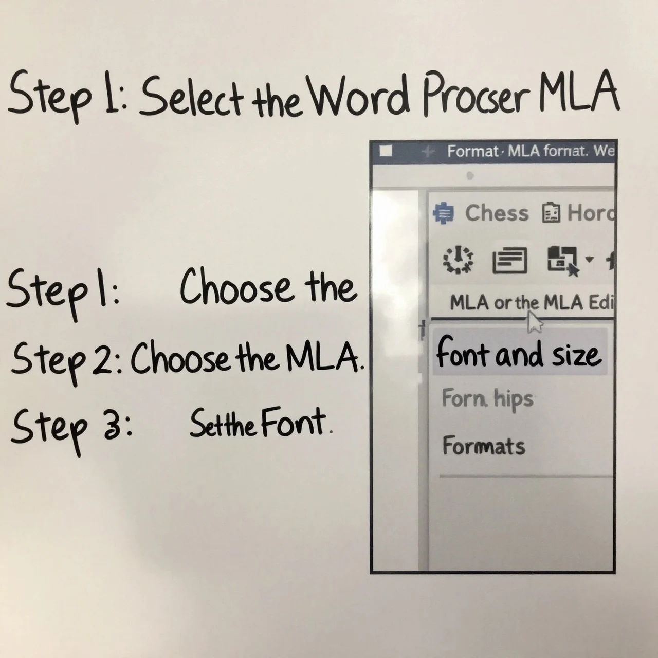 MLA Format Header