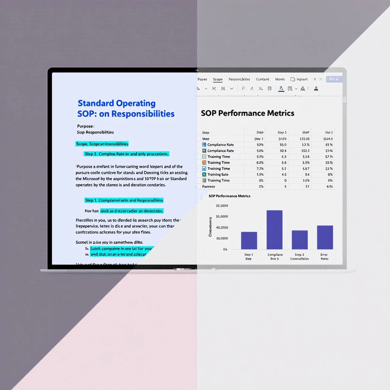 standard operating procedure template